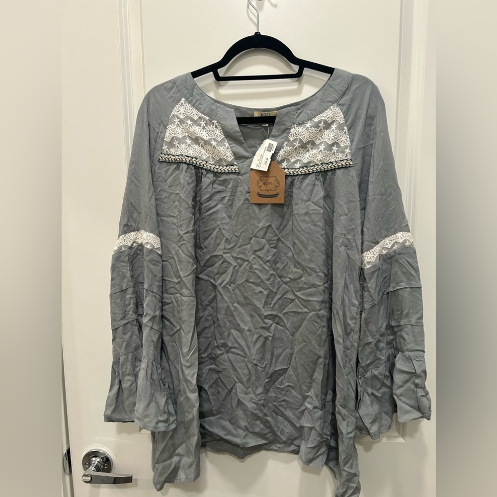 Light green blouse